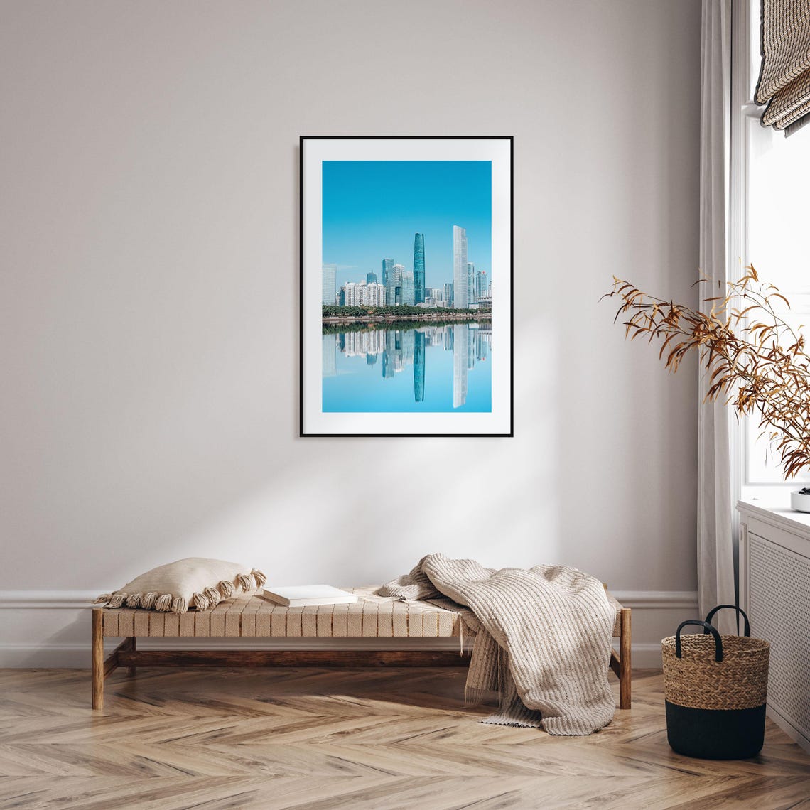 Guangzhou Colorful Poster Print Guangzhou Photo Wall Art Guangzhou Decor Guangzhou Travel Print Guangzhou Street Map Poster City Map - Image 2