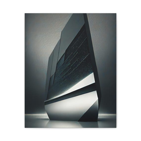 Abstract Geometric Matte Canvas Wall Art Modern Home Decor
