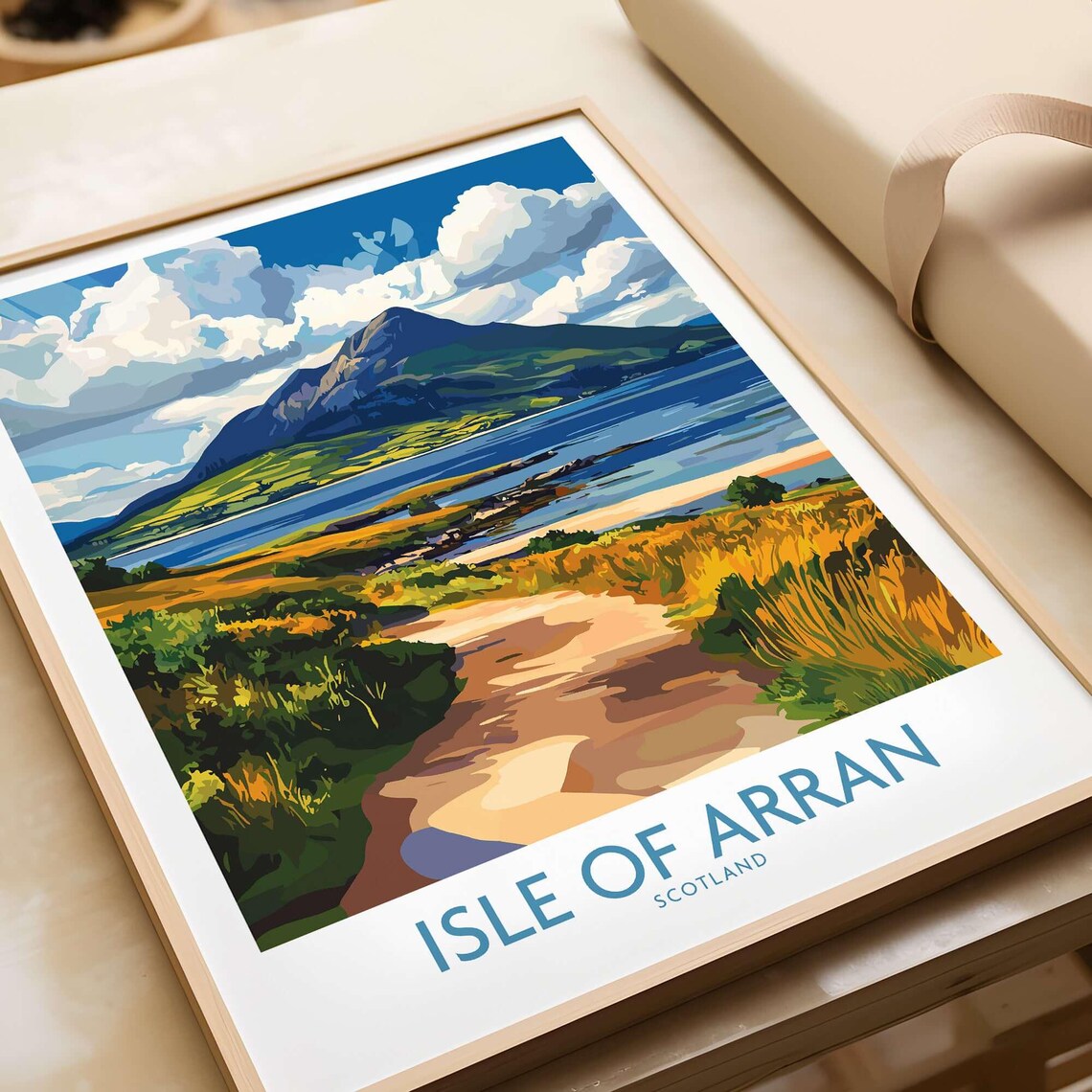 Isle Of Arran Decor, Scotland Housewarming Gift