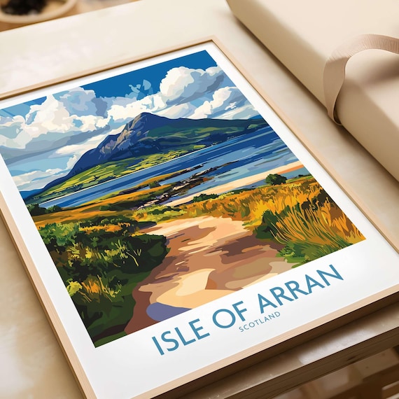 Isle Of Arran Decor, Scotland Housewarming Gift