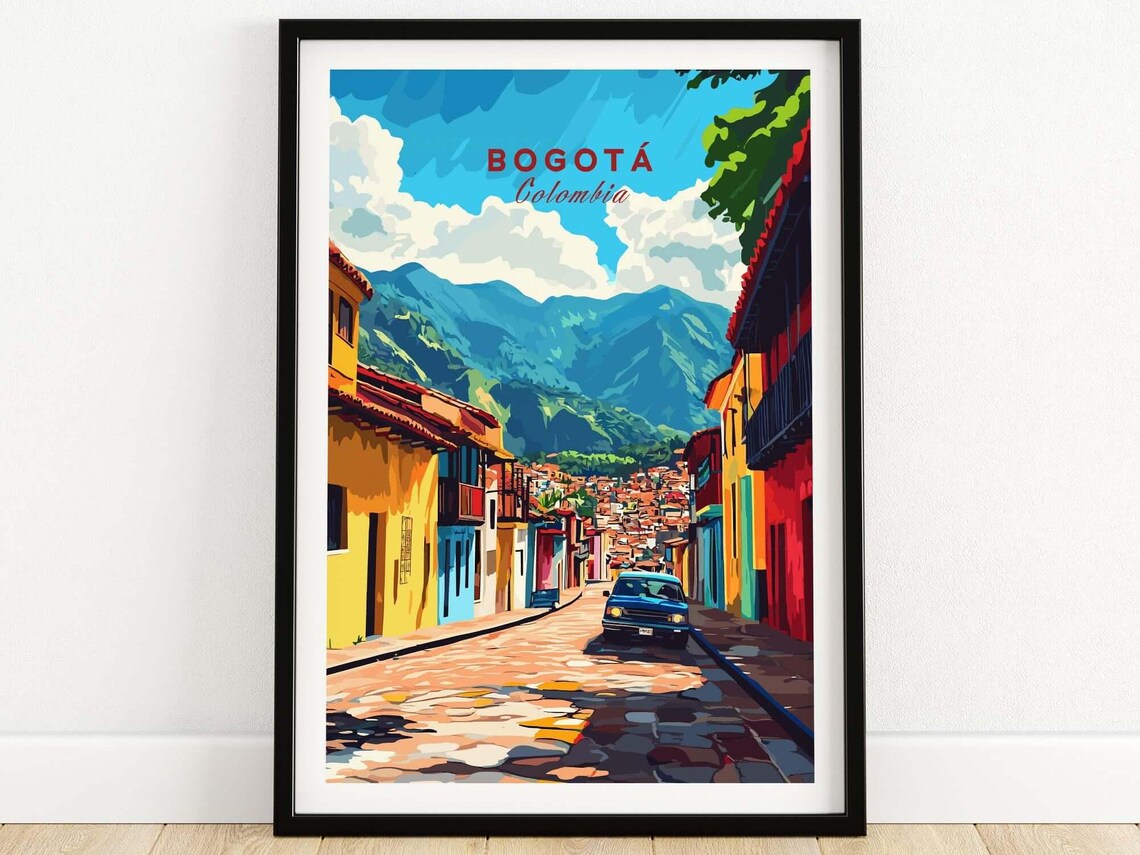 Bogota Wall Hanging Home Decor Art Print