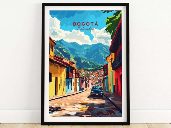 Bogota Wall Hanging Home Decor Art Print