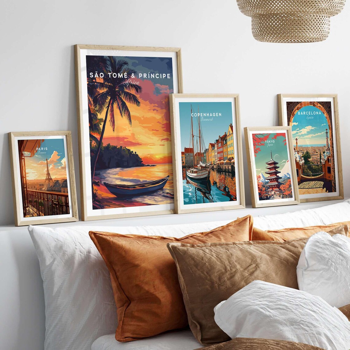 Sao Tome Sunset Bliss Beach, Africa Art Print - Image 3