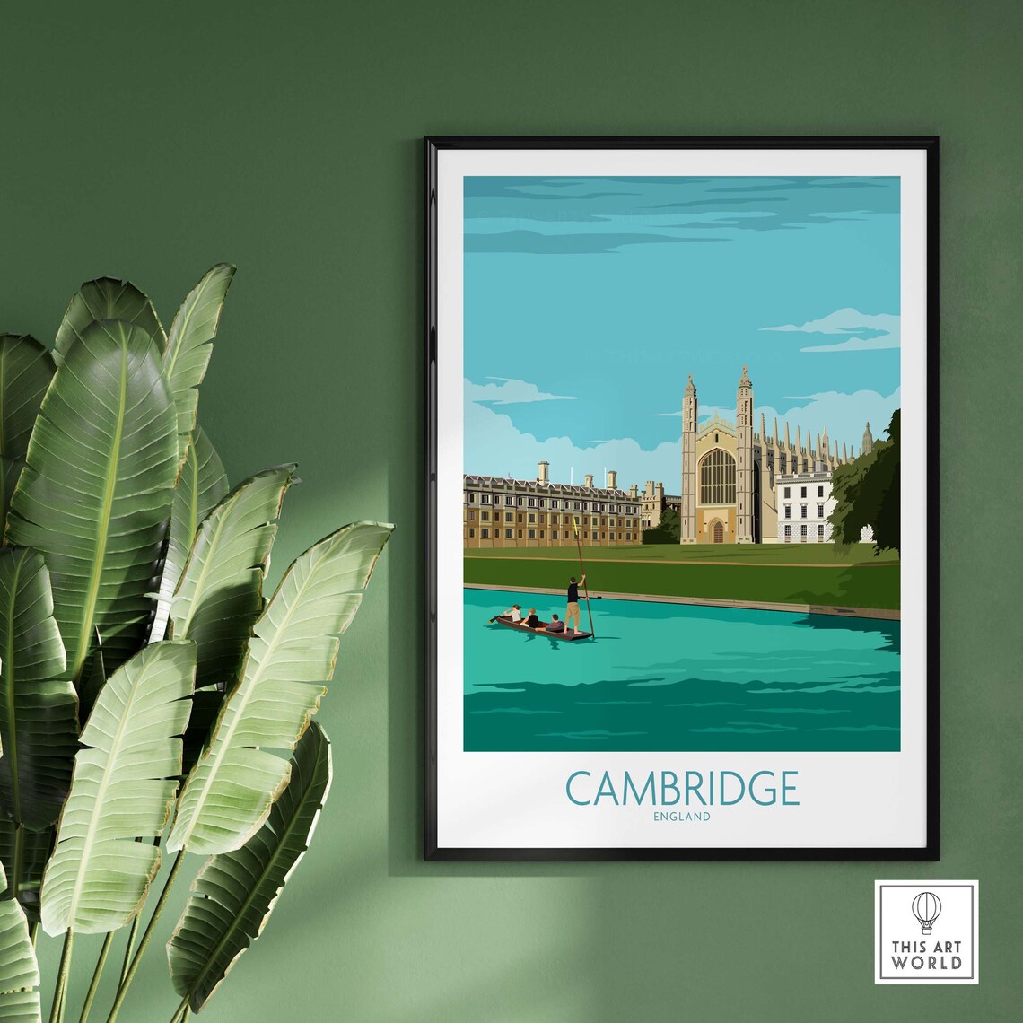 Cambridge Poster Print, University Wall Art - Image 3