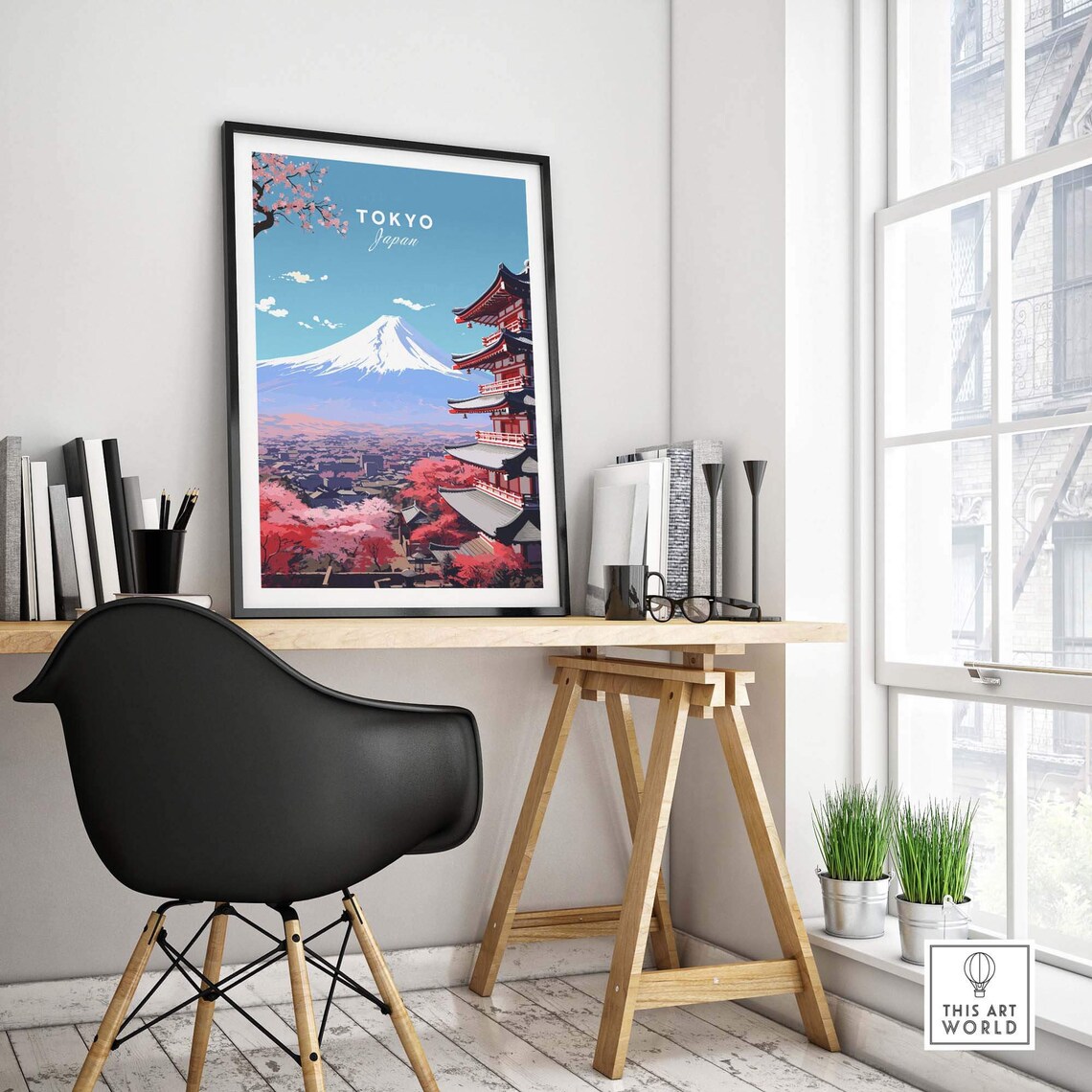 Tokyo Travel Poster, Birthday Anniversary Gift - Image 4