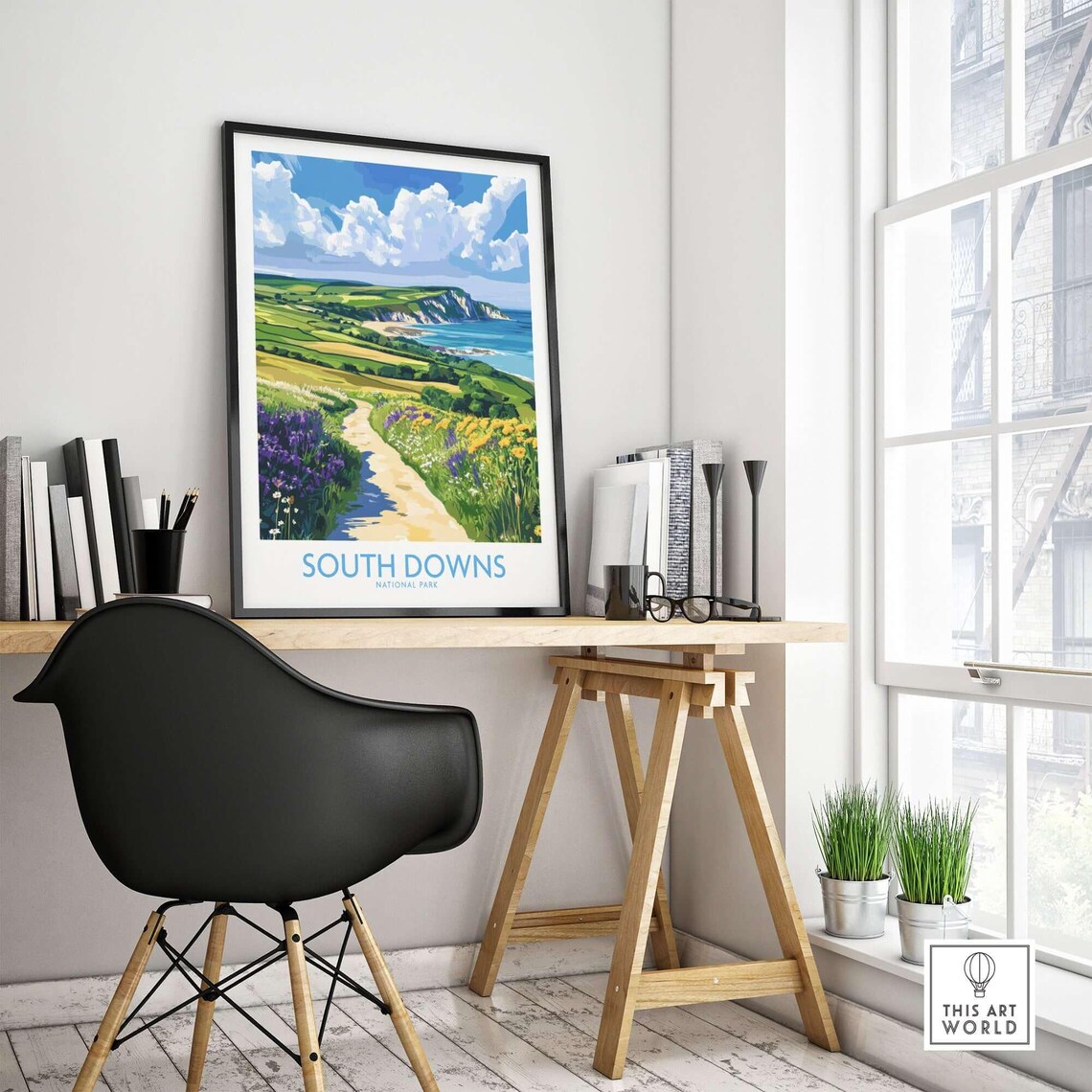 South Downs National Park, England Travel Poster - Image 4