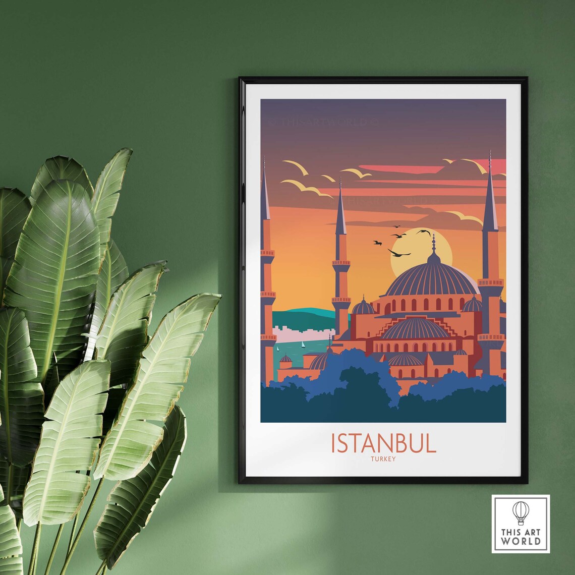 Istanbul Gift Poster Print - Image 2