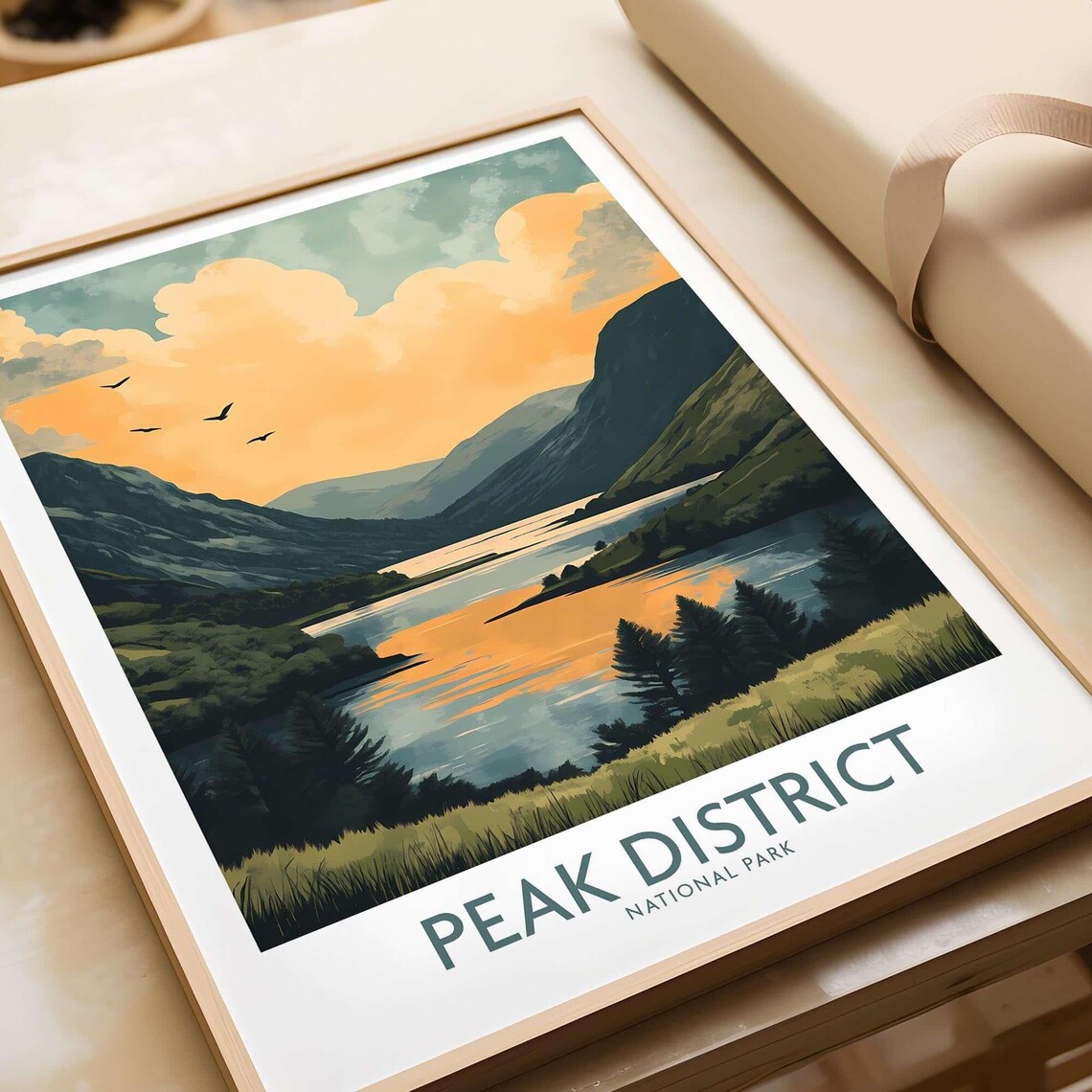 Peak District National Park, Poster Print
