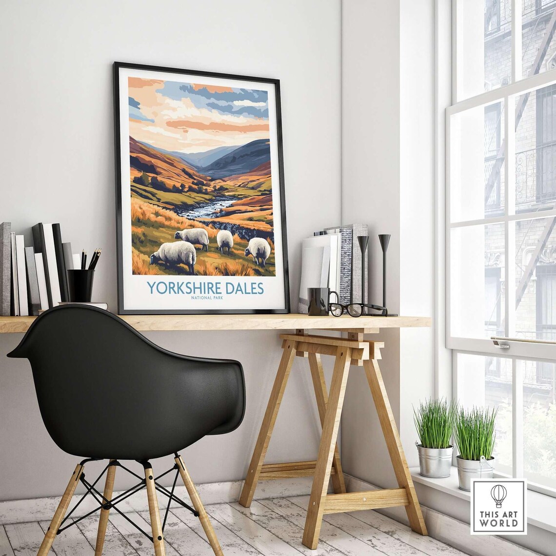 Yorkshire Dales - Vintage Travel Poster - Image 4