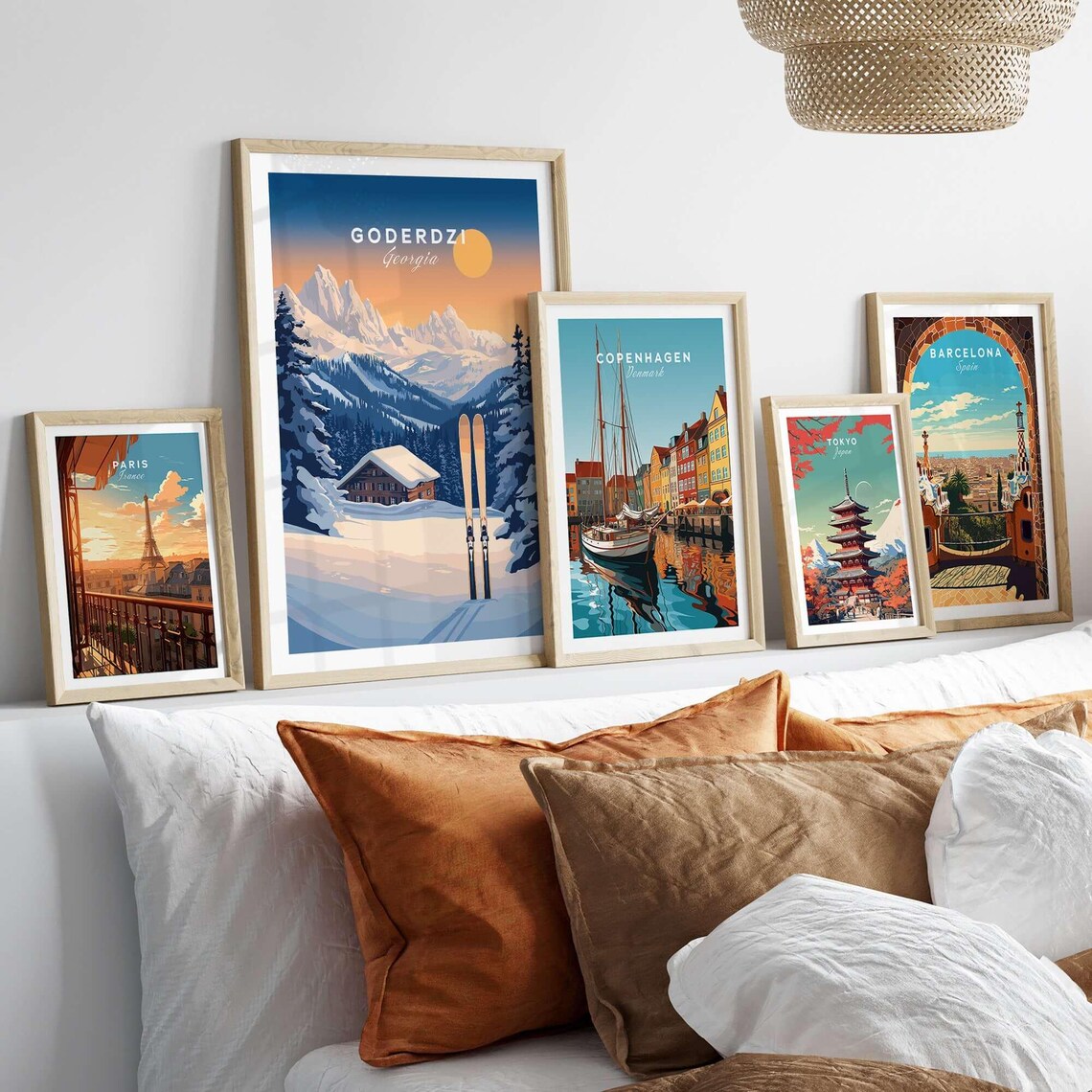 Goderdzi Travel Poster, Ski Resort Winter Sports - Image 3