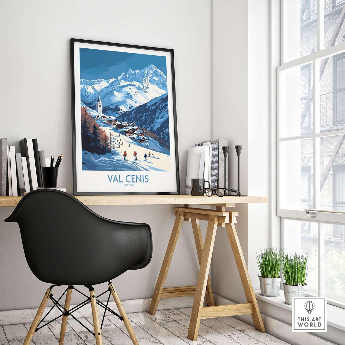 Val Cenis Ski Chalet - French Alps Mountainscape - Image 4