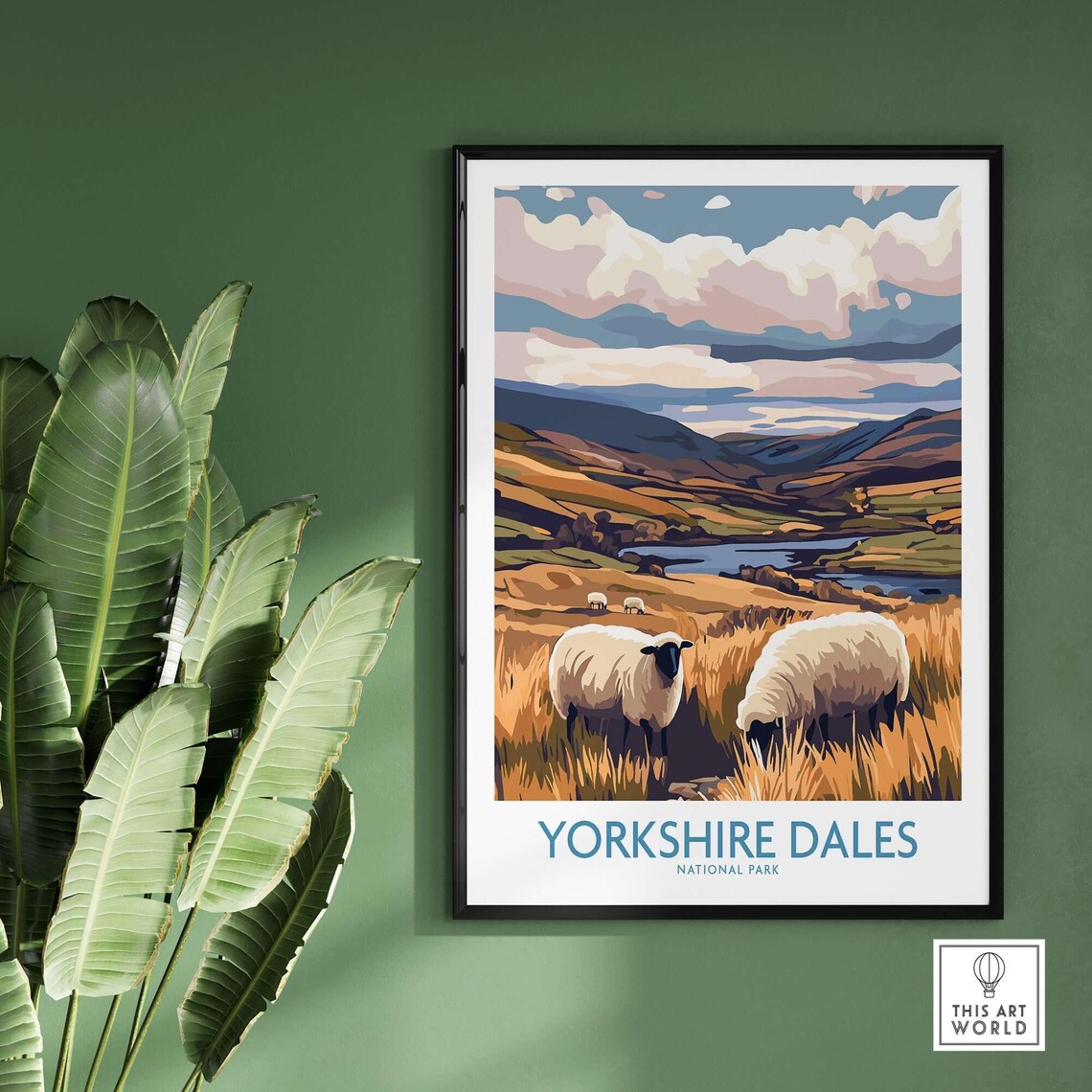 Yorkshire Dales National Park - Vintage Poster - Image 2