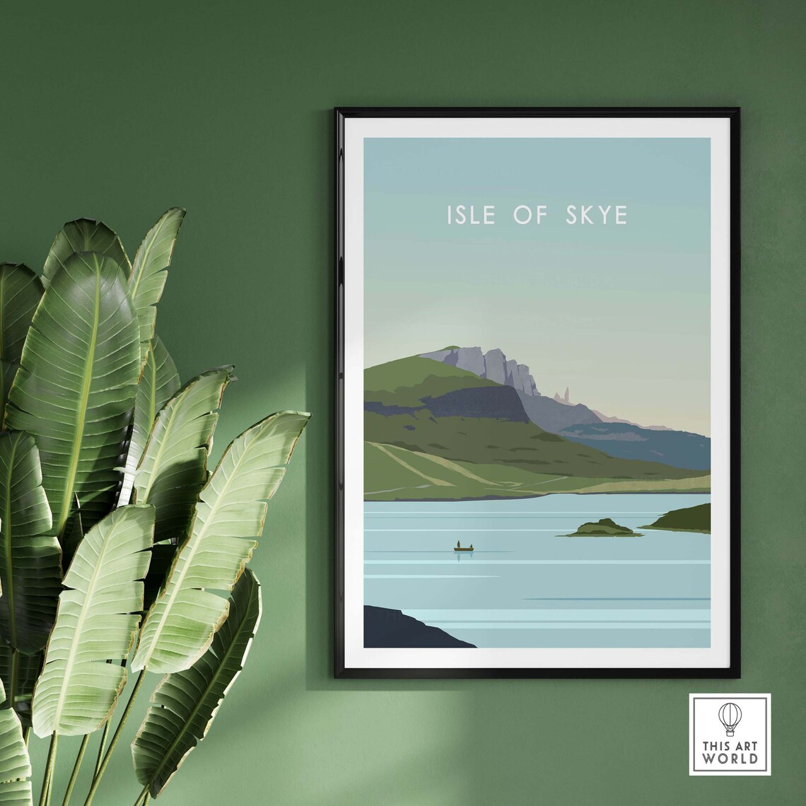 Isle Of Skye Travel Poster, Scotland Wall Art - Image 2