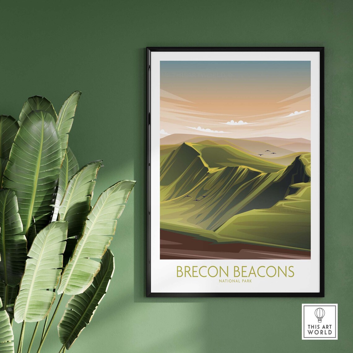 Brecon Beacons National Park Travel Poster - Image 3