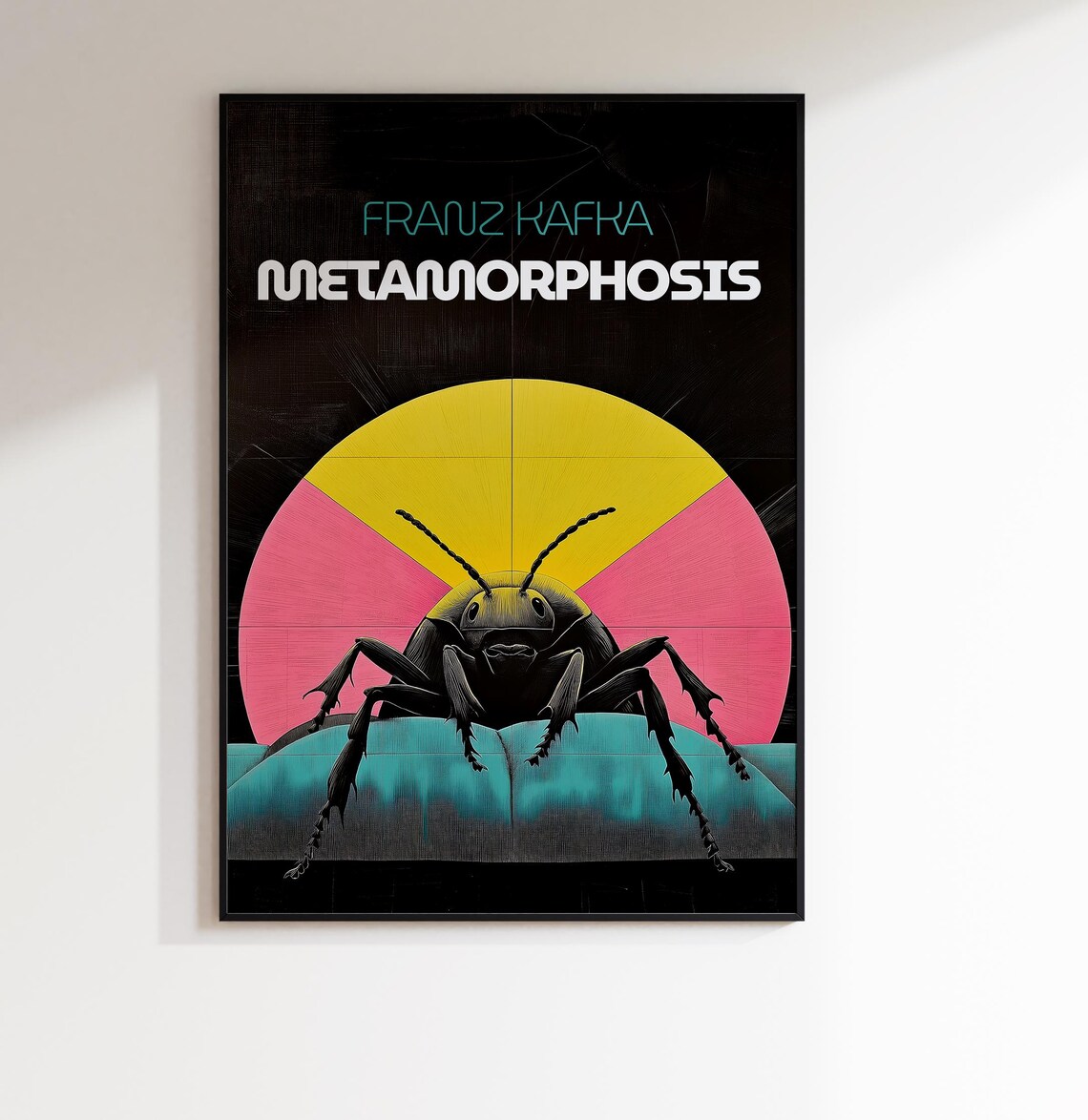 Franz Kafka Metamorphosis Literary Art Print
