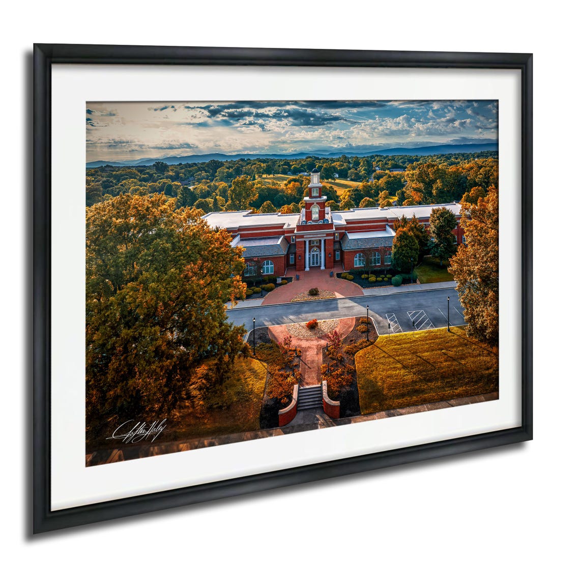 Maryville City Print Tennessee Vols Autumn Mountain View