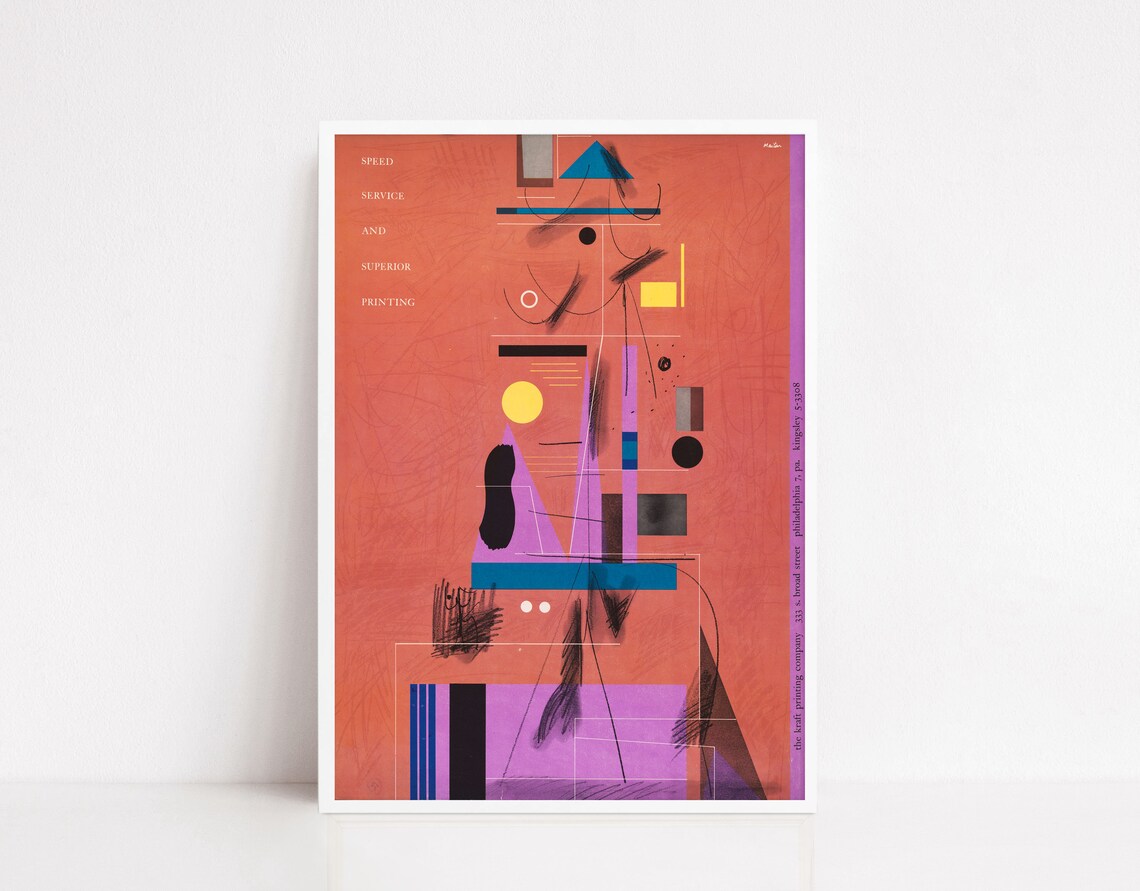 Superior Printing Vintage Exhibition Art Print