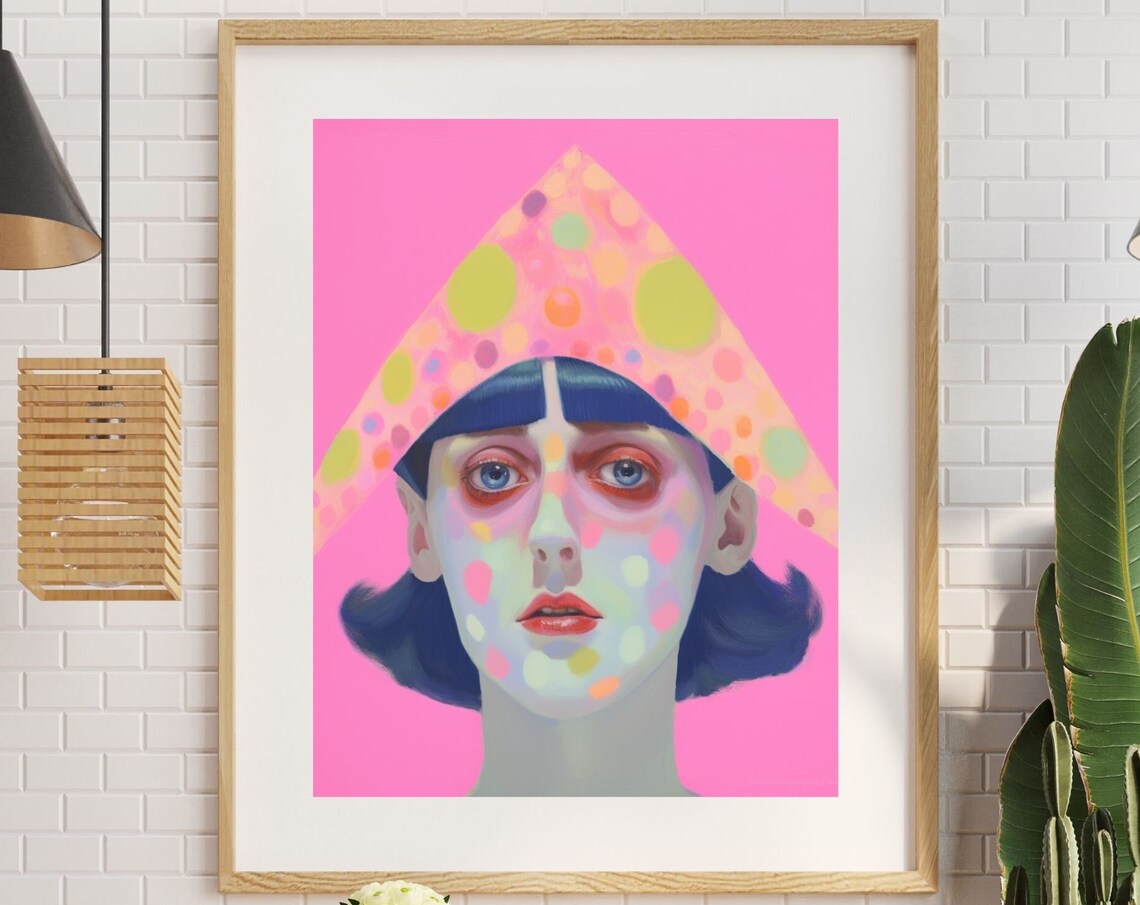 Hallucinogen No2 Unique Canvas Art Print