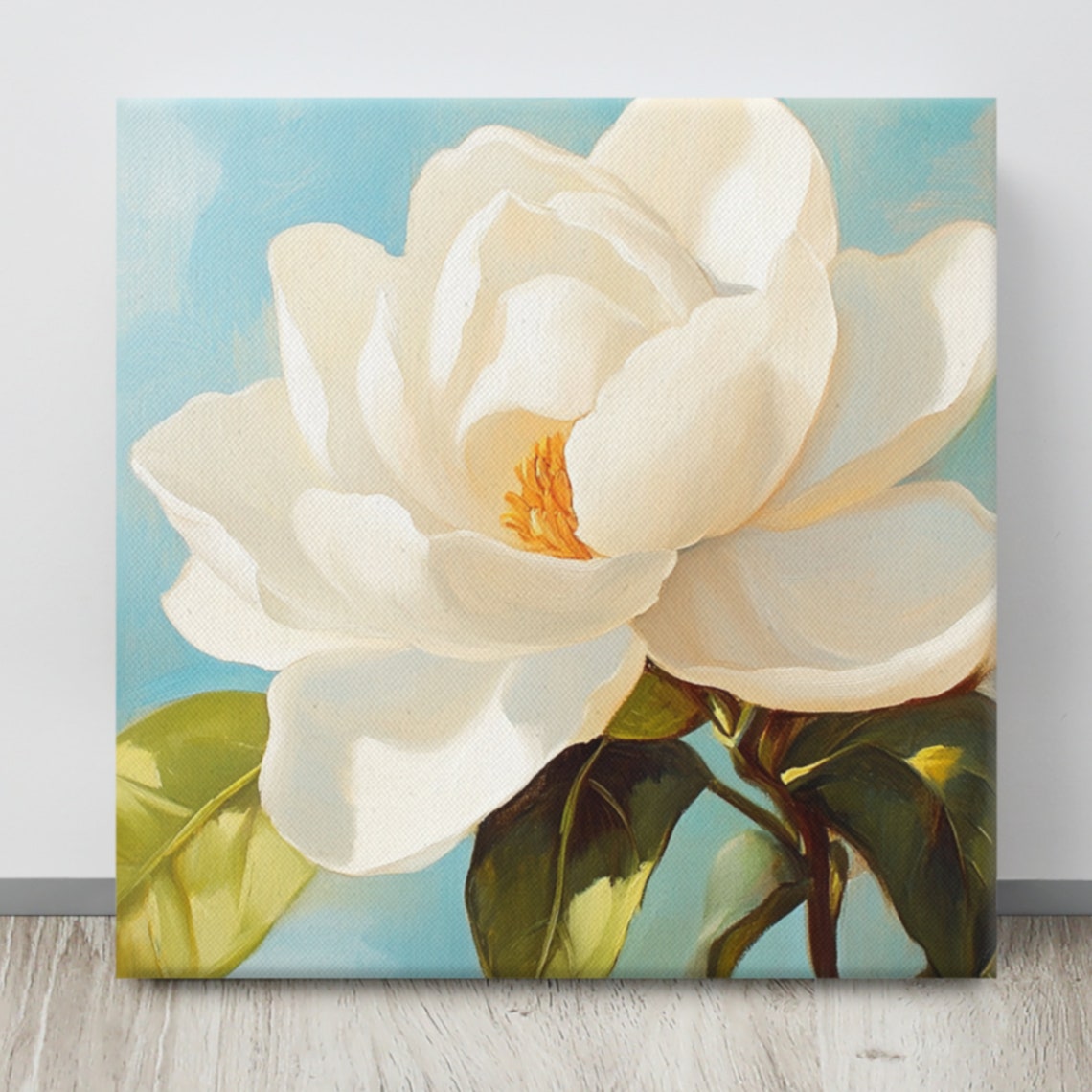Gardenia Flower Print Flower Painting Print Wall Art Gardenia Art Gardenia Lover Gifts White Flower Wall Art - Image 4