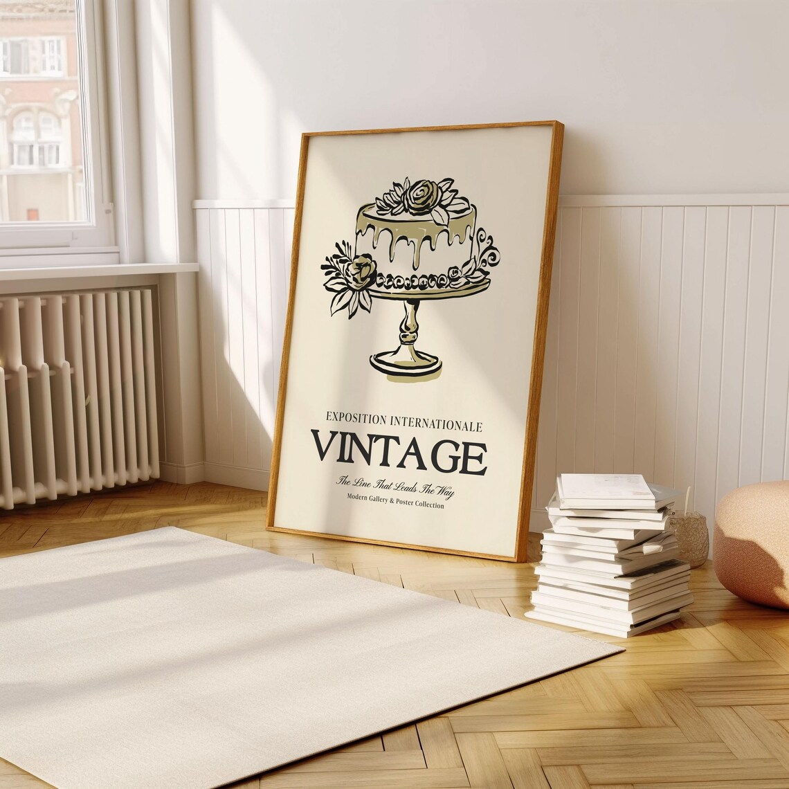 Vintage Boho Gallery Poster, Retro Kitchen Decor - Image 3