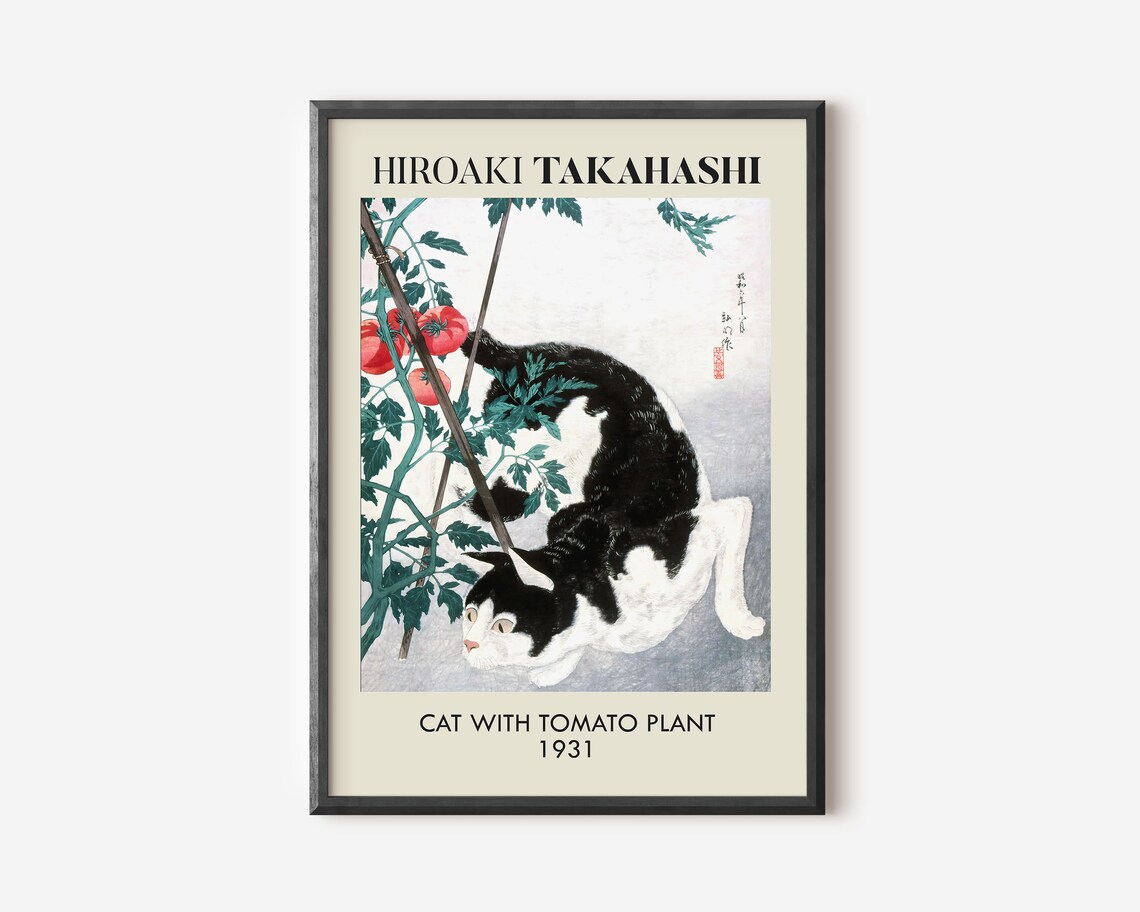 Hiroaki Takahashi Vintage Exhibition Art Print