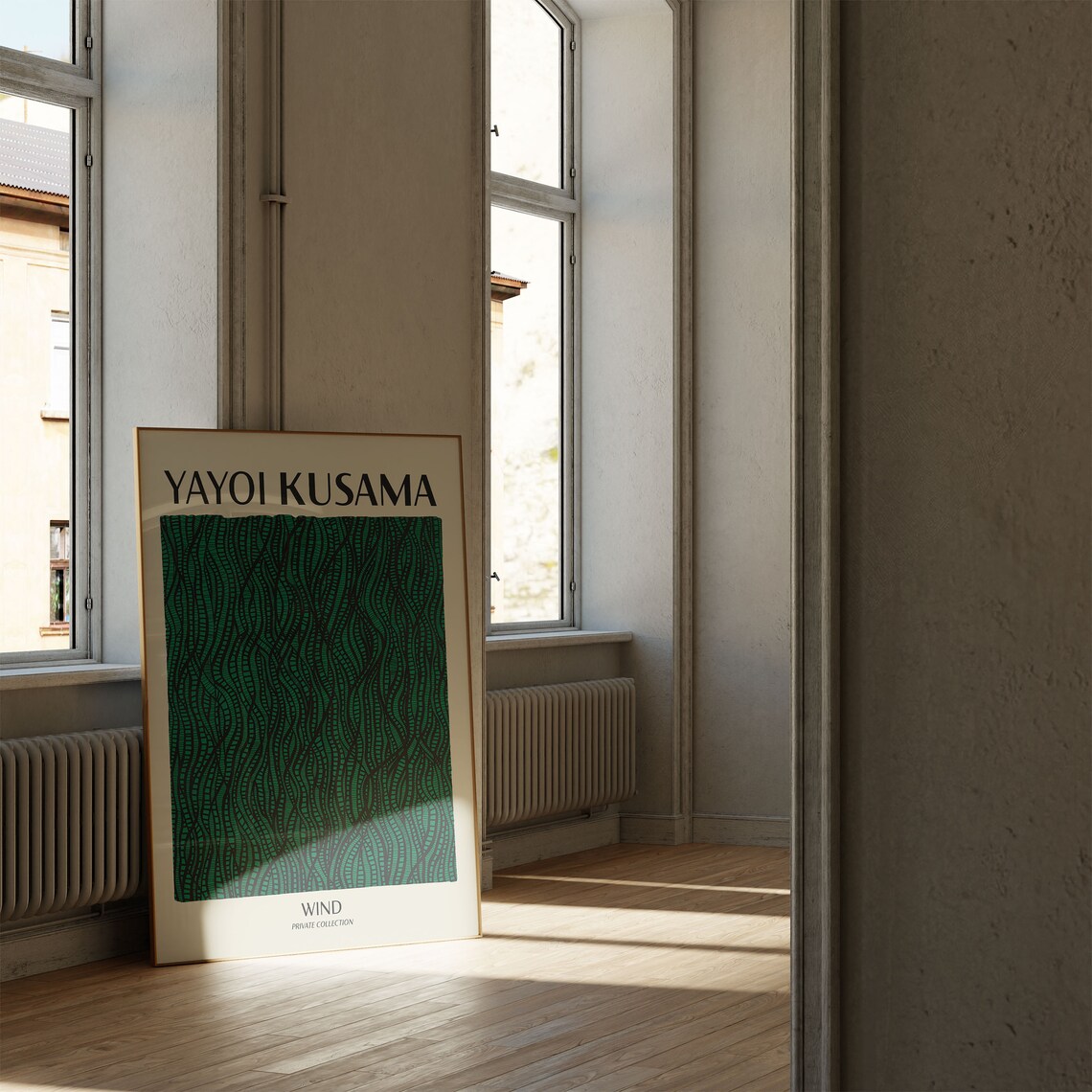 Yayoi Kusama Abstract Art Print, Exhibition Piece - Image 2