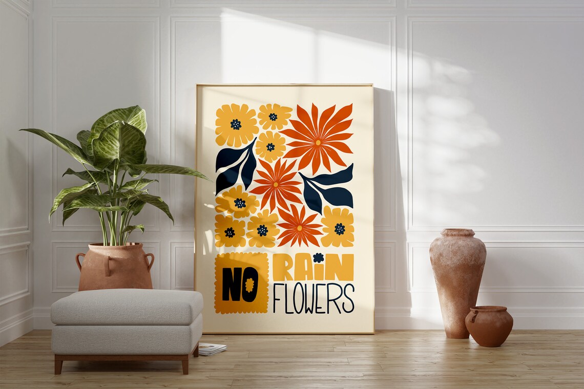 Henri Matisse Flower Market Watercolour Art Print - Image 2