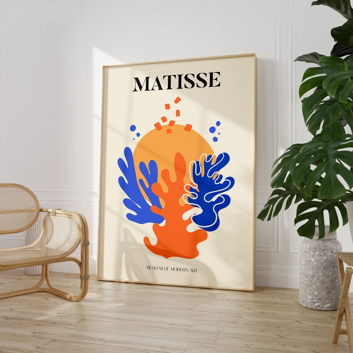 Henri Matisse Museum of Modern Art Abstract Exhibition Poster - Image 2