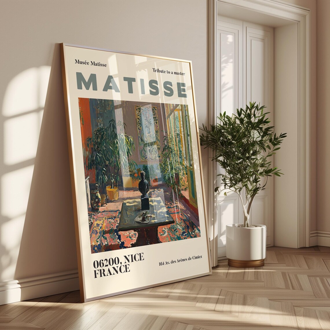 Henry Matisse Exhibition Poster, Garden Scenery Art Print - Image 3