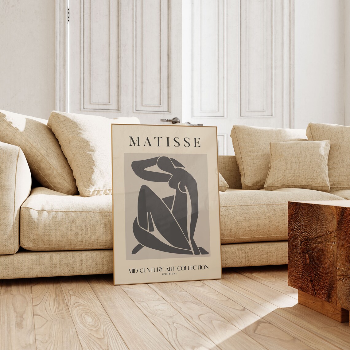 Henri Matisse Exhibition Poster, Boho Garden Scenery - Image 4