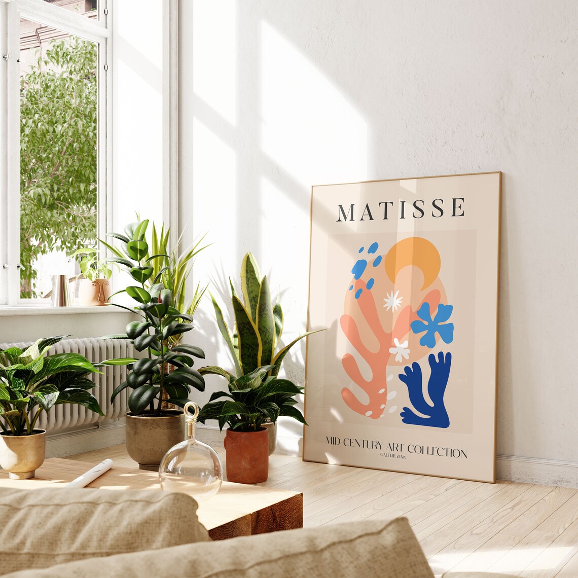 Henri Matisse Exhibition Poster, Scandinavian Design - Image 3