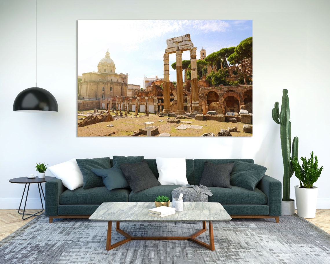 Architecture And Landmark Of Antique Rome Picture Art For Wall Italy Art For Gift Italy Decoration Antique Rome Pictures Print On - Image 2