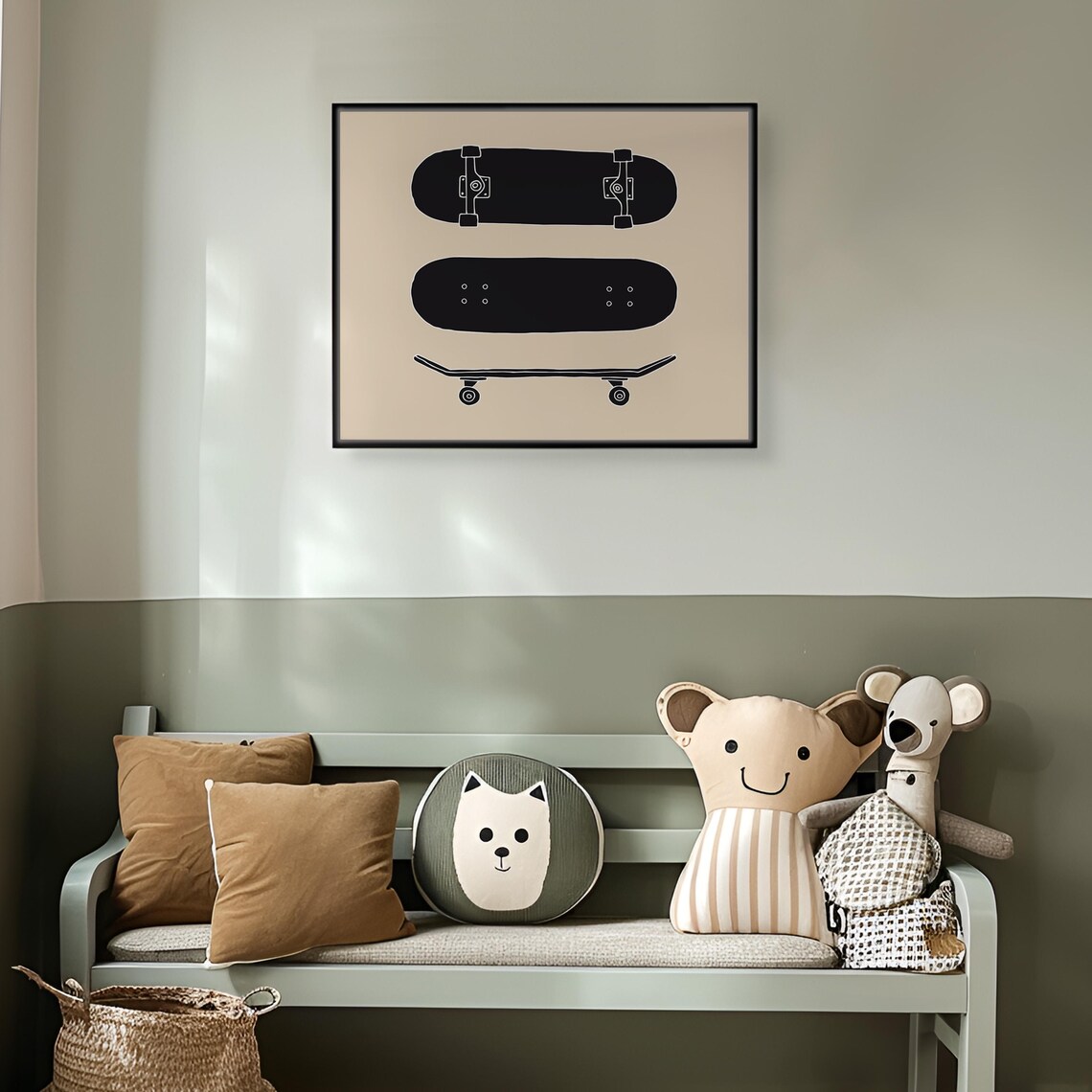 Skateboard Retro Print, Nursery and Playroom Decor - Image 2