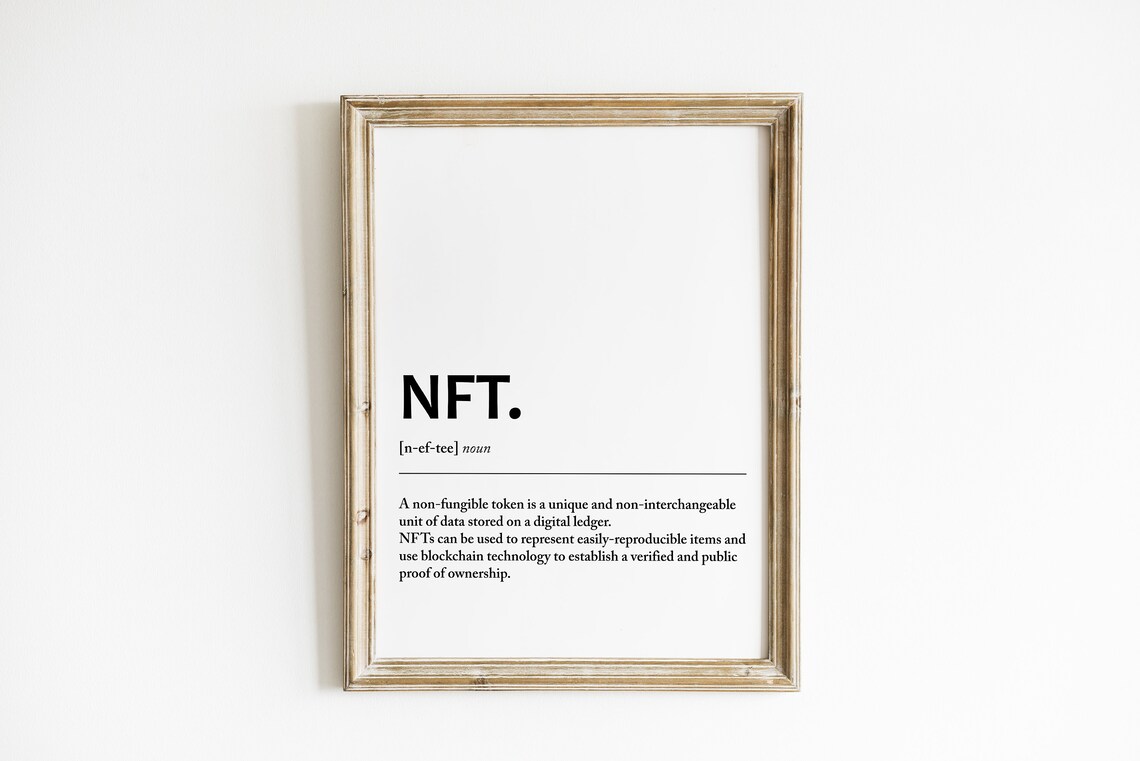 Cryptocurrency Print, Bitcoin Crypto Gift Ideas