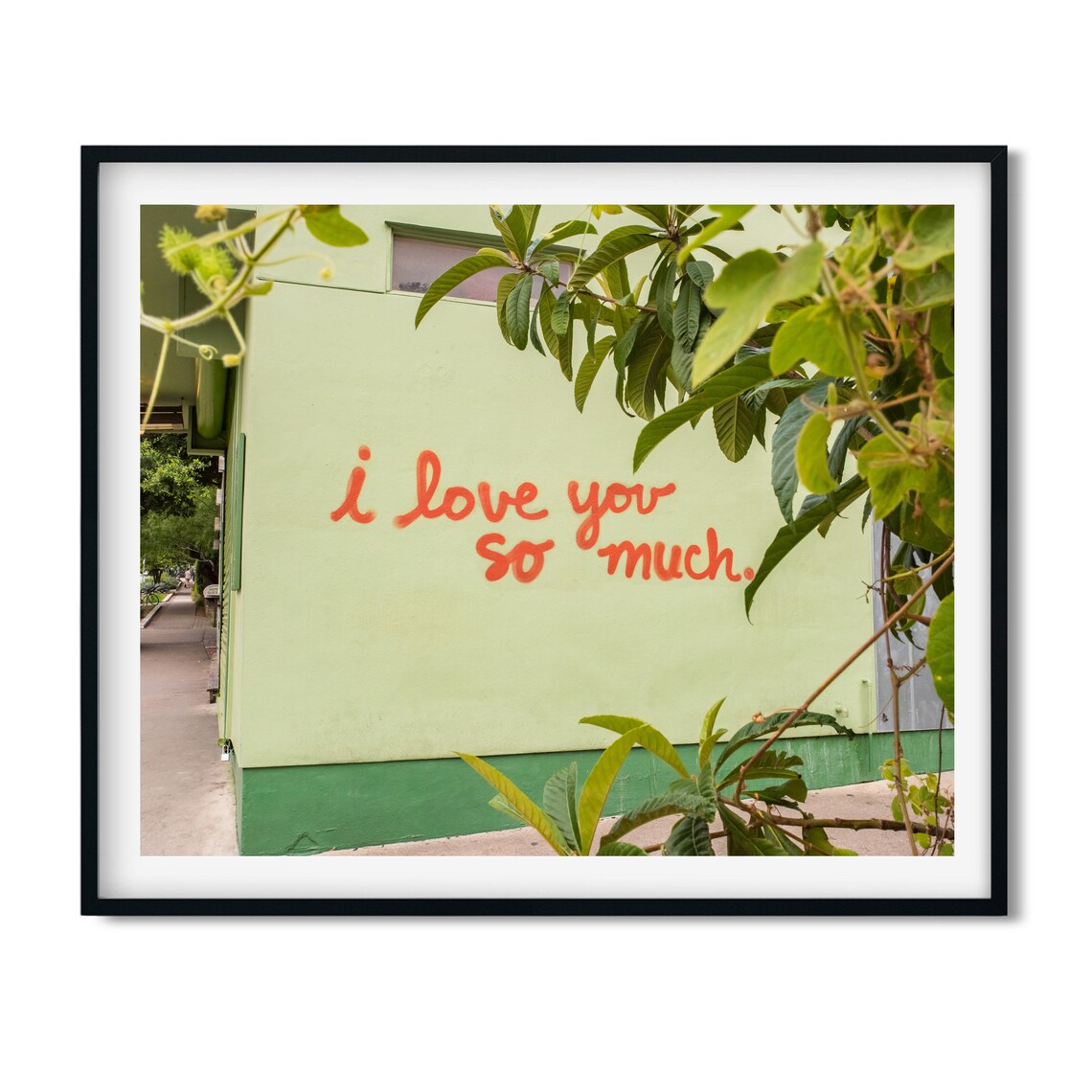 I Love You So Much Austin Motivational Art Print - Image 2