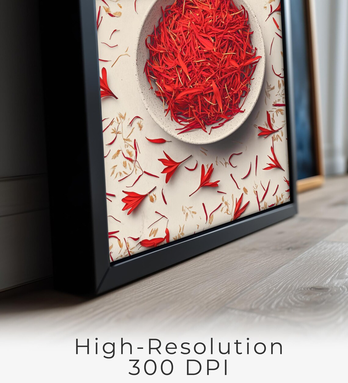 Saffron Wall Art, Farmhouse Kitchen Decor - Image 2
