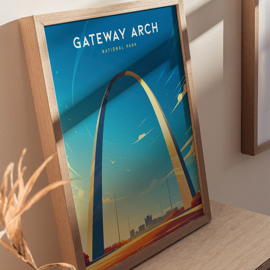 Gateway Arch National Park St Louis Missouri Landmark Poster - Image 2