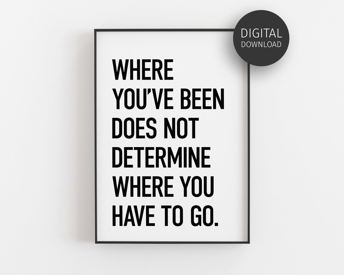 Motivational Life Quotes, Growth Mindset Poster