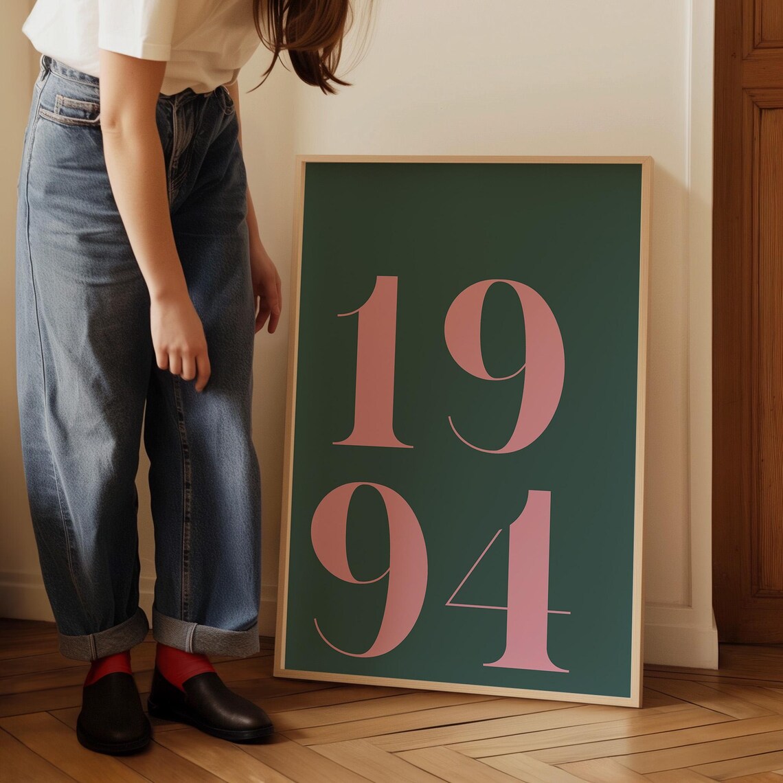 Retro 1994 Birthday, Thirty Poster Print - Image 5