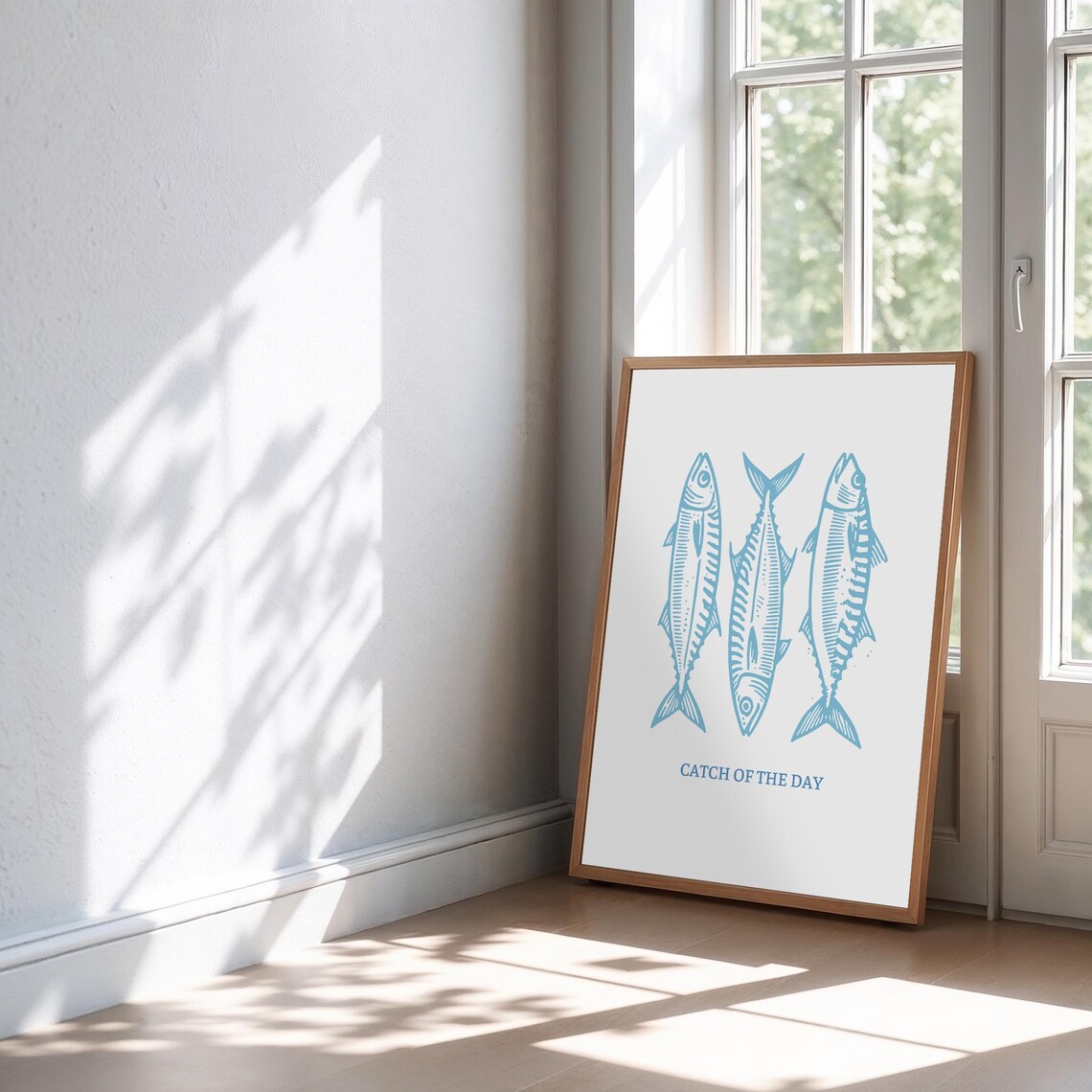 Catch Of The Day Sardines, Coastal Poster Print - Image 5