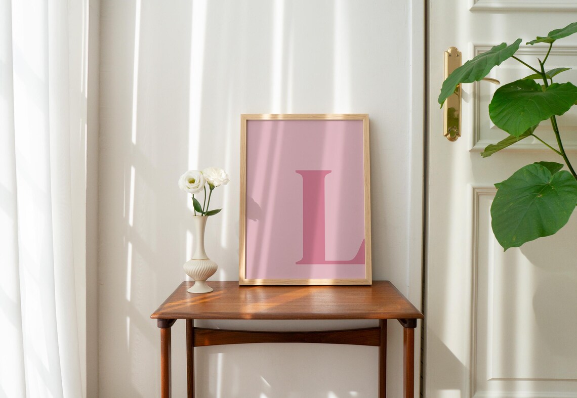 Letter L Poster, Alphabet Nursery Wall Art - Image 3