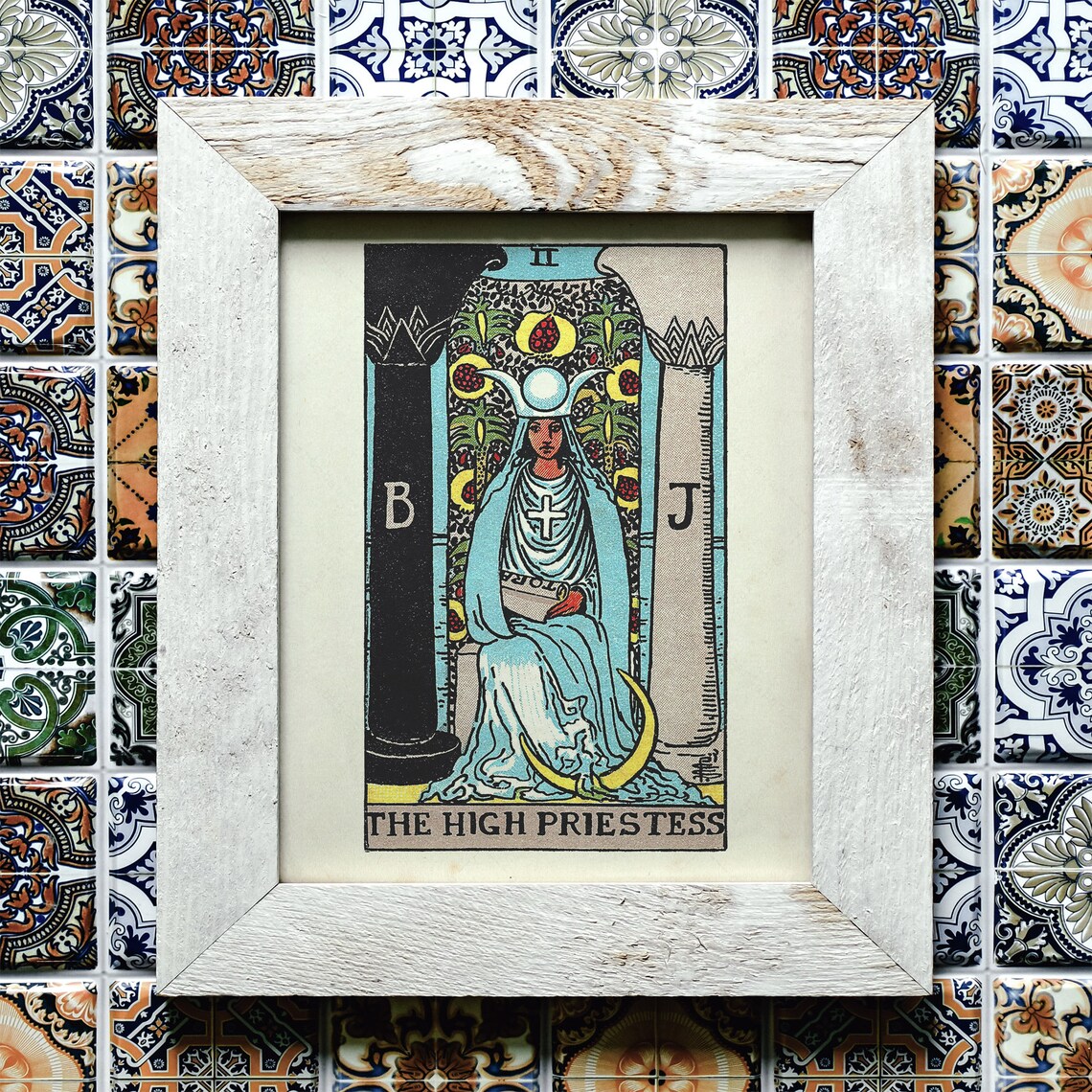 The High Priestess Tarot Card, Rider-Waite-Smith Poster - Image 2