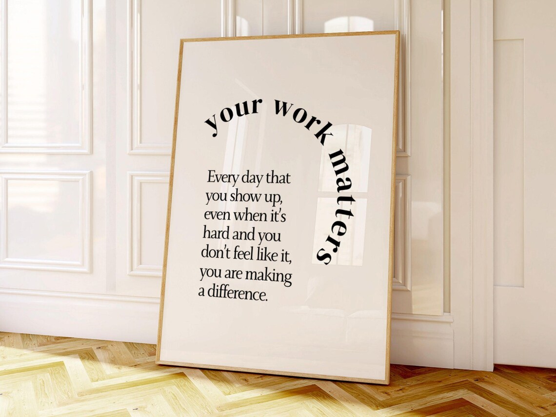 Making A Difference Motivational Poster, Entrepreneur