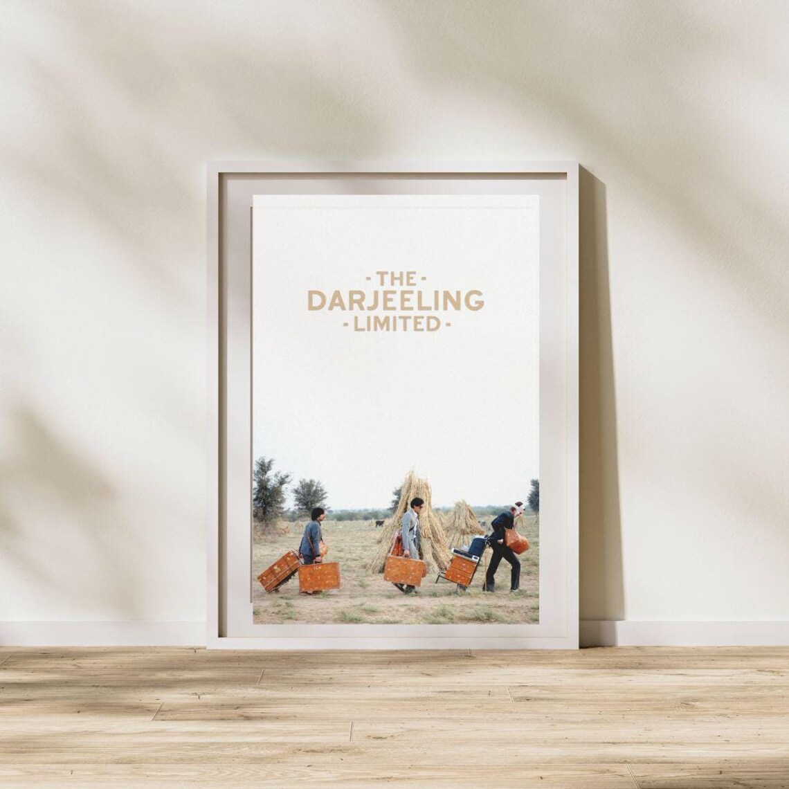 The Darjeeling Limited Inspired Art Print