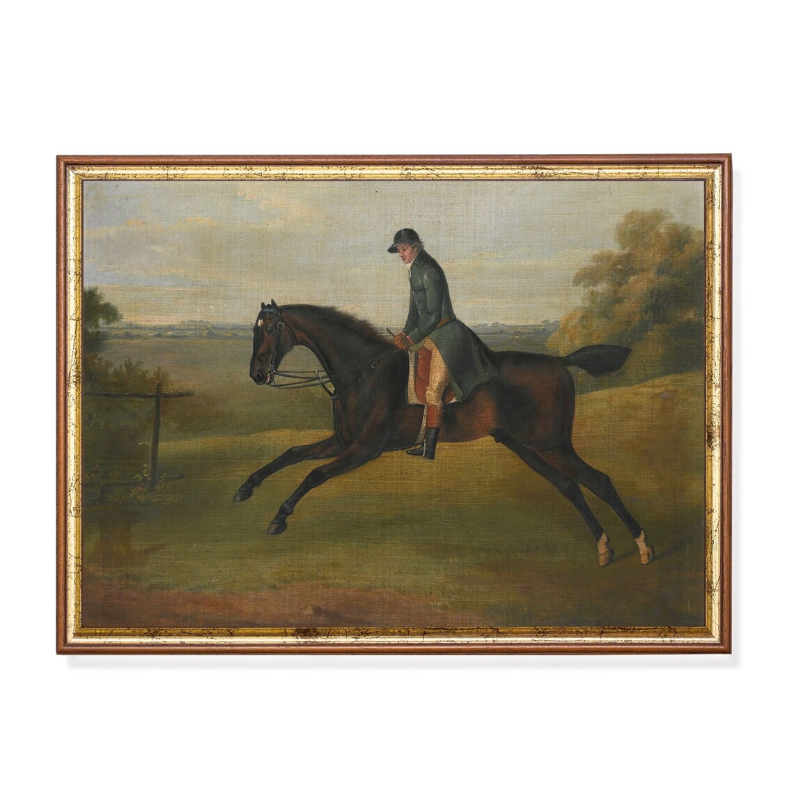 Printed And Shipped Vintage Horse Painting Poster