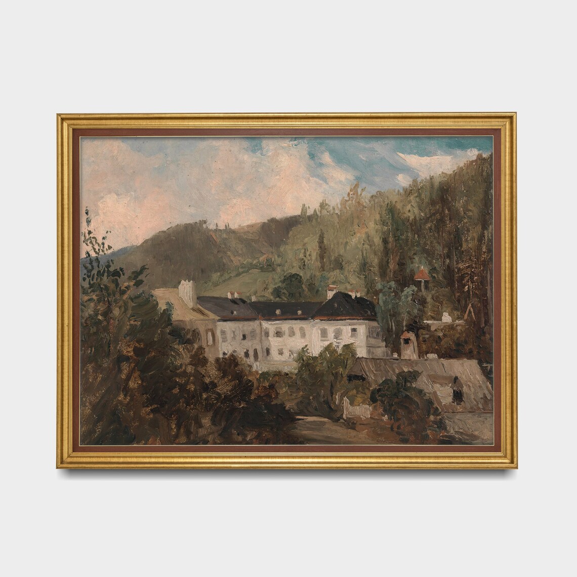 Vintage Farmhouse European Home Decor Art Print - Image 3