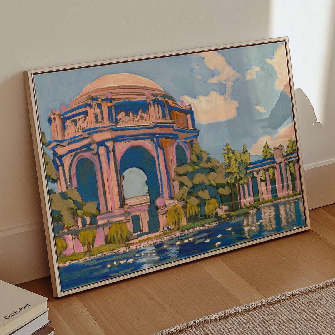 Palace of Fine Arts San Francisco Travel Poster