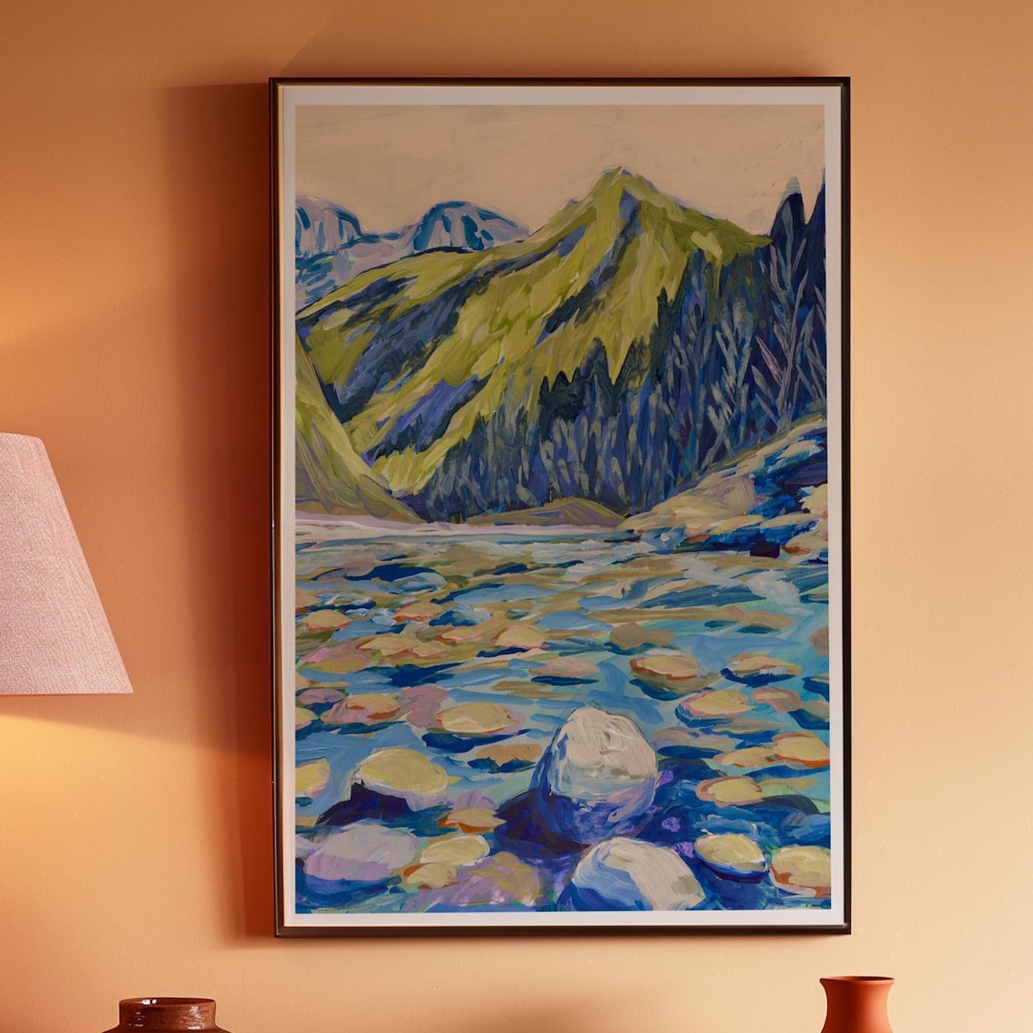 Glacier National Park Vintage Montana Travel Poster