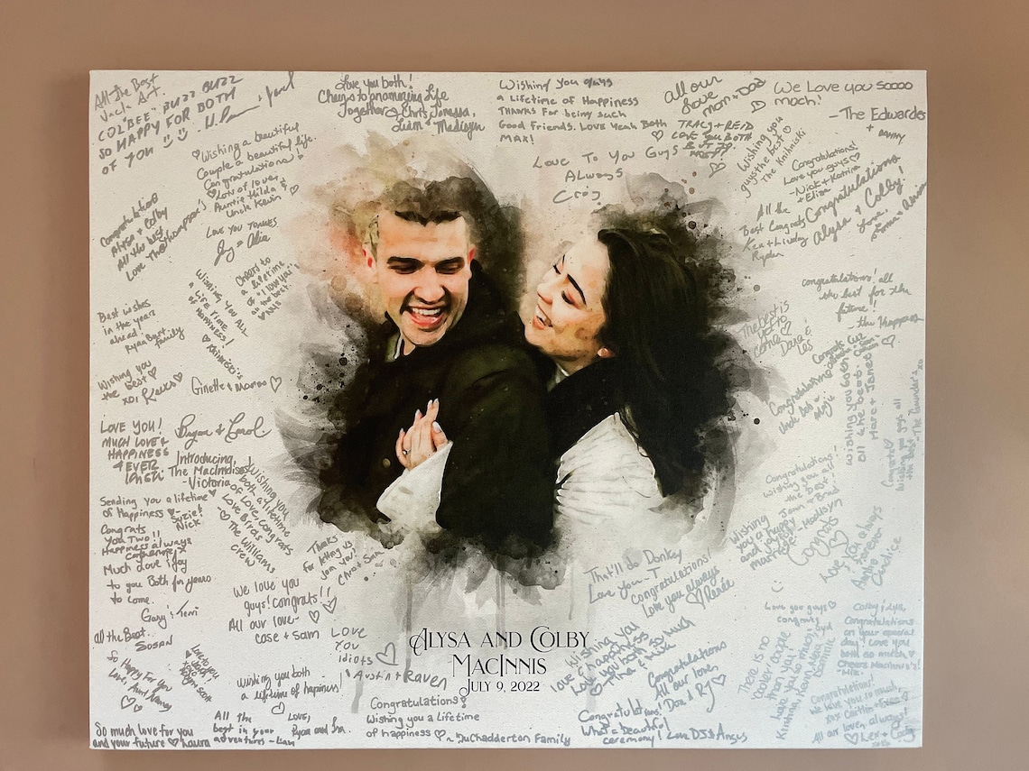 Wedding Venue Watercolor Print, Guest Book Alternative - Image 4
