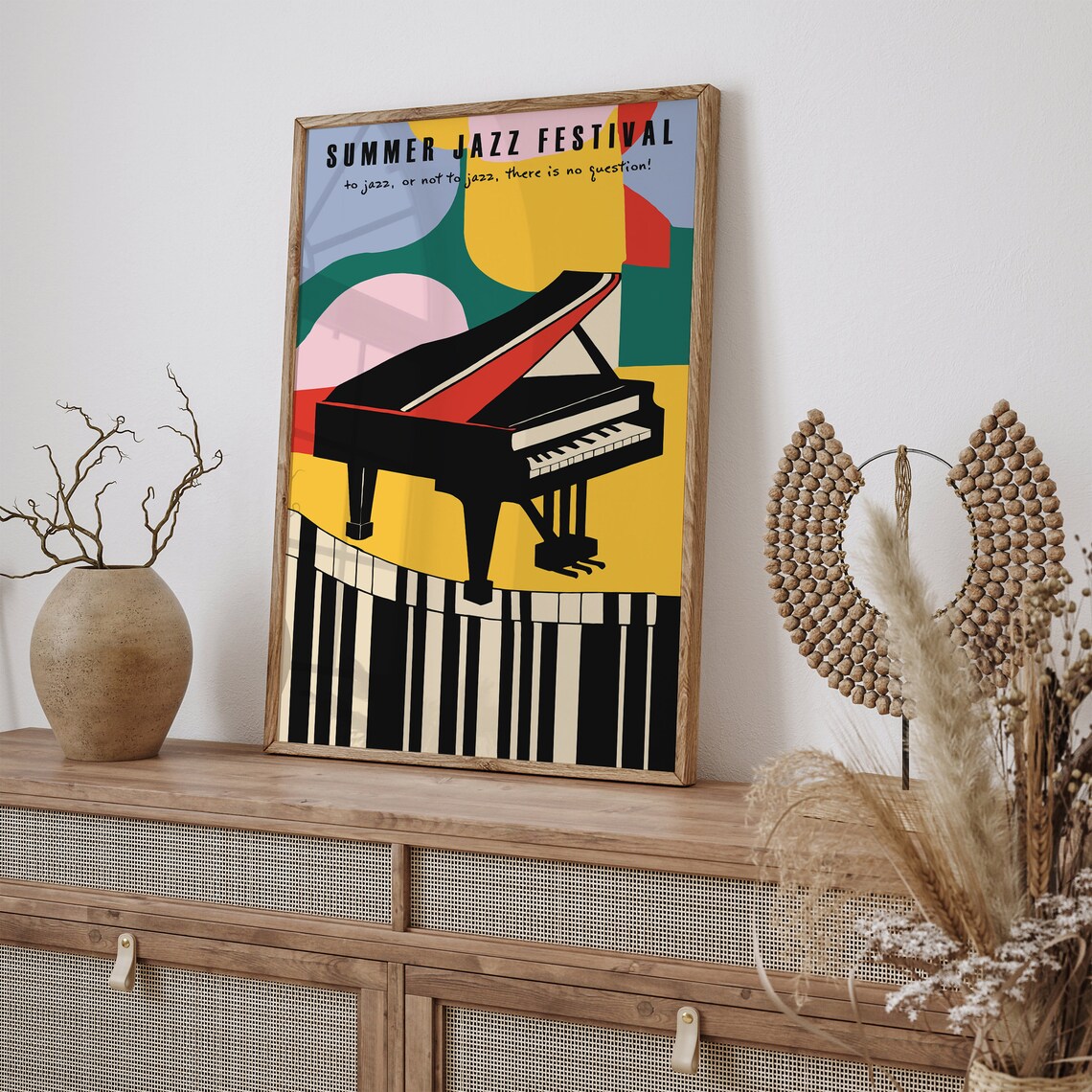 Summer Jazz Festival Grand Piano To Jazz Or Not To Jazz Poster - Image 3